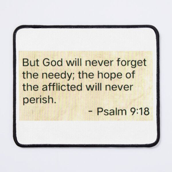 Item preview, Psalm 9:18 designed and sold by di-Vera-Rosati.