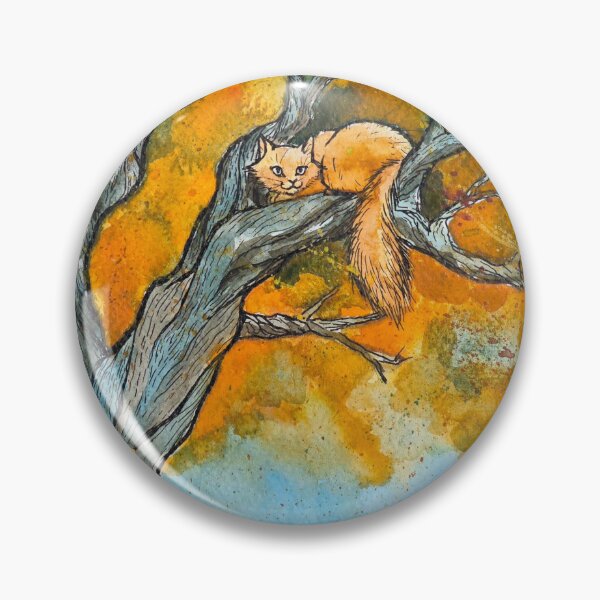 Item preview, Autumn Orange Cat designed and sold by JurassicParkans.