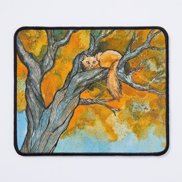Item preview, Autumn Orange Cat designed and sold by JurassicParkans.