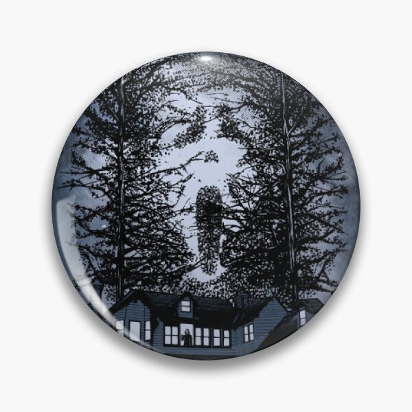 Item preview, Mysterious Killer - Ghost Mask Forest Illusion Horror Art designed and sold by MrGlayga.
