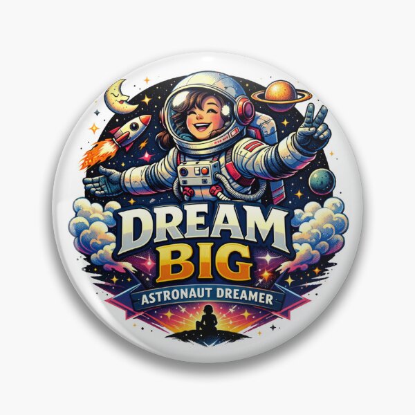 Item preview, Astronaut Dreams Big: Space Motivation for Kids designed and sold by JonelleTshirts.