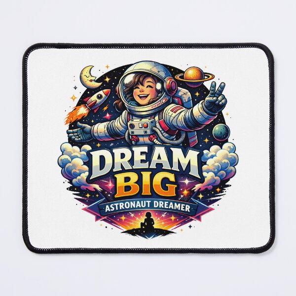 Item preview, Astronaut Dreams Big: Space Motivation for Kids designed and sold by JonelleTshirts.