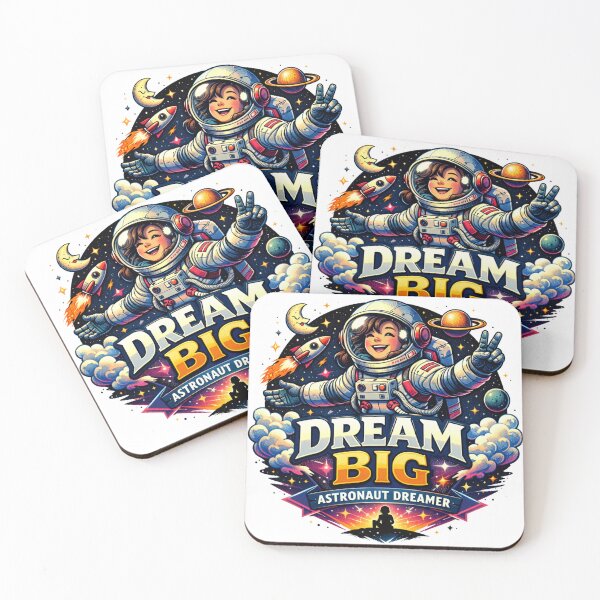 Item preview, Astronaut Dreams Big: Space Motivation for Kids designed and sold by JonelleTshirts.
