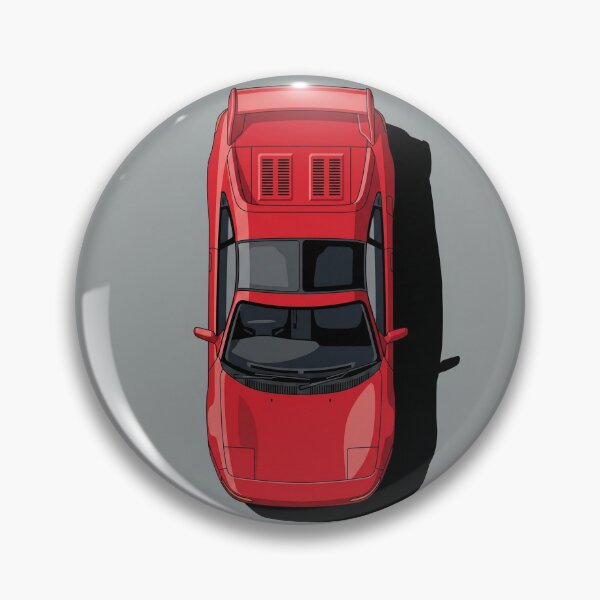 Item preview, Toyota MR2 SW20 Turbo Red Coupe Top View Vector Art designed and sold by Motorline44.