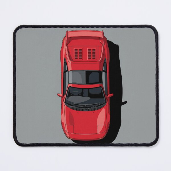 Item preview, Toyota MR2 SW20 Turbo Red Coupe Top View Vector Art designed and sold by Motorline44.