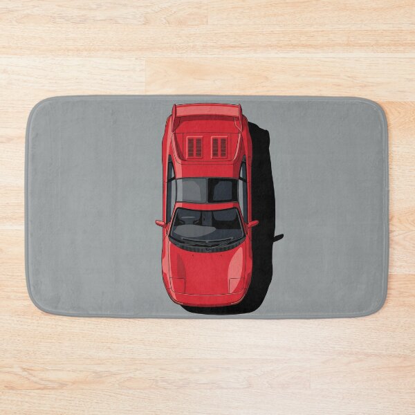 Item preview, Toyota MR2 SW20 Turbo Red Coupe Top View Vector Art designed and sold by Motorline44.