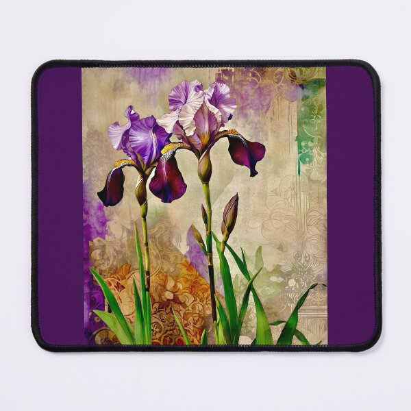 Item preview, Iris..Burgundy designed and sold by ©Janis Zroback.