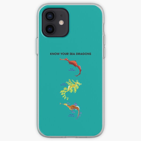 Know Your Sea Dragons iPhone Soft Case