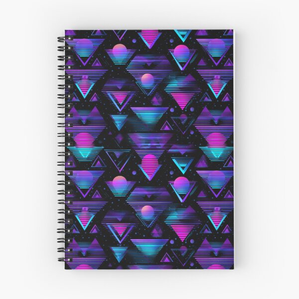 Item preview, Synthwave Vaporwave Neon Geometric Art designed and sold by NicolasGlowArt.