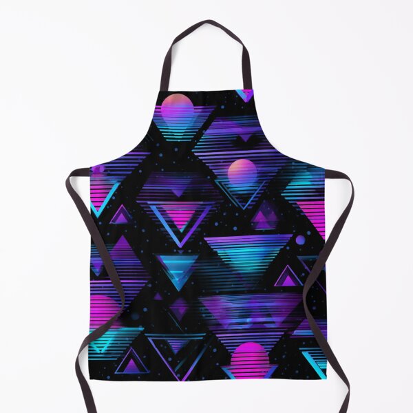 Item preview, Synthwave Vaporwave Neon Geometric Art designed and sold by NicolasGlowArt.