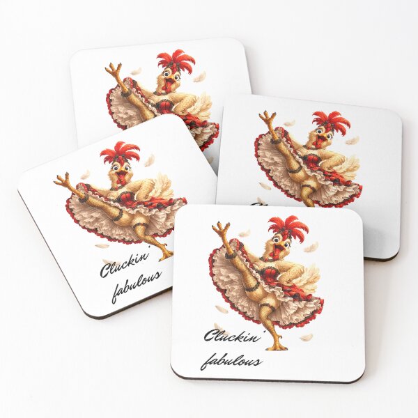 Item preview, Cluckin Fabulous Dancing Chicken Retro Pinup designed and sold by Bzimki.