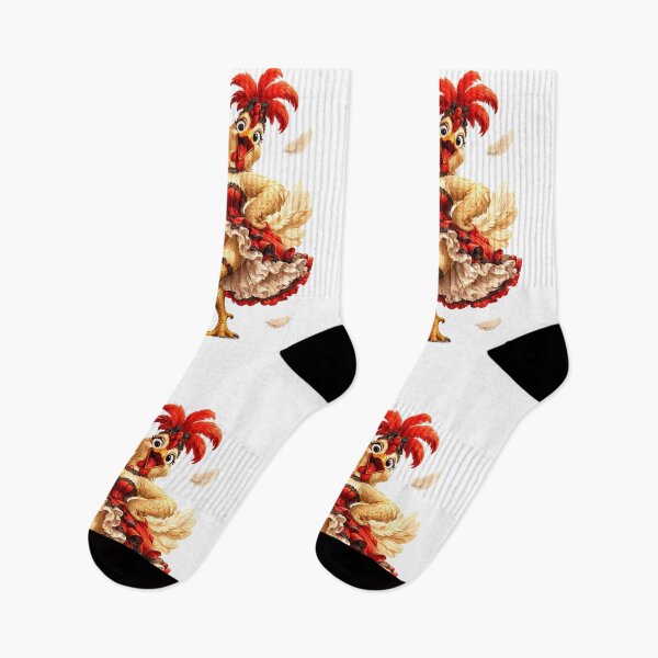 Item preview, Cluckin Fabulous Dancing Chicken Retro Pinup designed and sold by Bzimki.