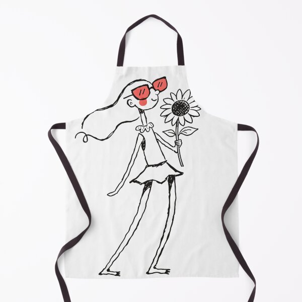 Item preview, A woman holding a sunflower designed and sold by Mr Ai Shop.