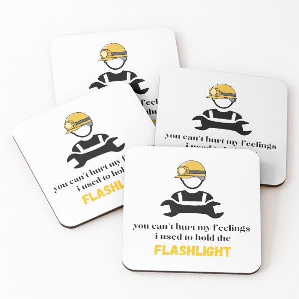 Item preview, You Can't Hurt My Feelings I Used To Hold The Flashlight - Funny Electrician & Dad Joke designed and sold by Cutie Galore.