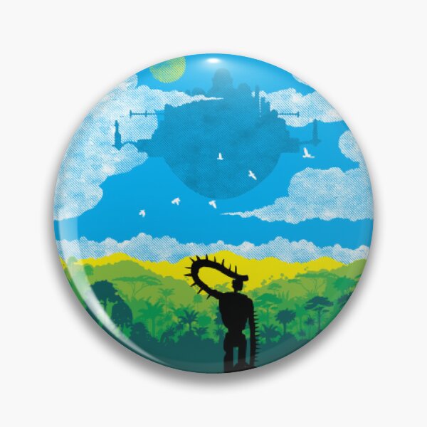 Item preview, Mystical Floating City - Anime Robot Guardian Art designed and sold by MrGlayga.