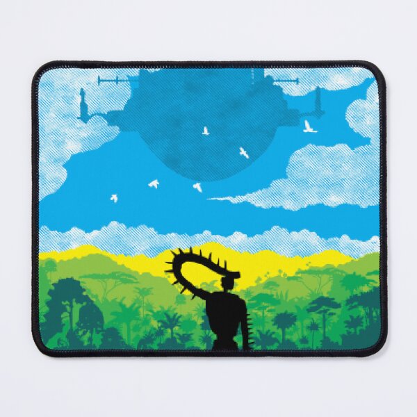 Item preview, Mystical Floating City - Anime Robot Guardian Art designed and sold by MrGlayga.