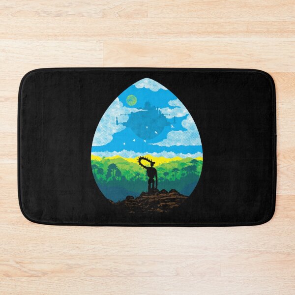 Item preview, Mystical Floating City - Anime Robot Guardian Art designed and sold by MrGlayga.