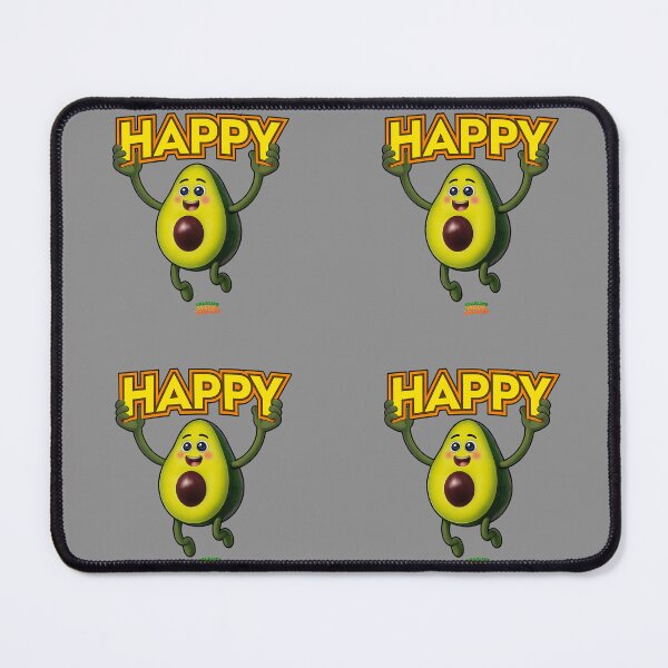 Item preview, Happy Avocado! designed and sold by CharliesVeggieDoodles.