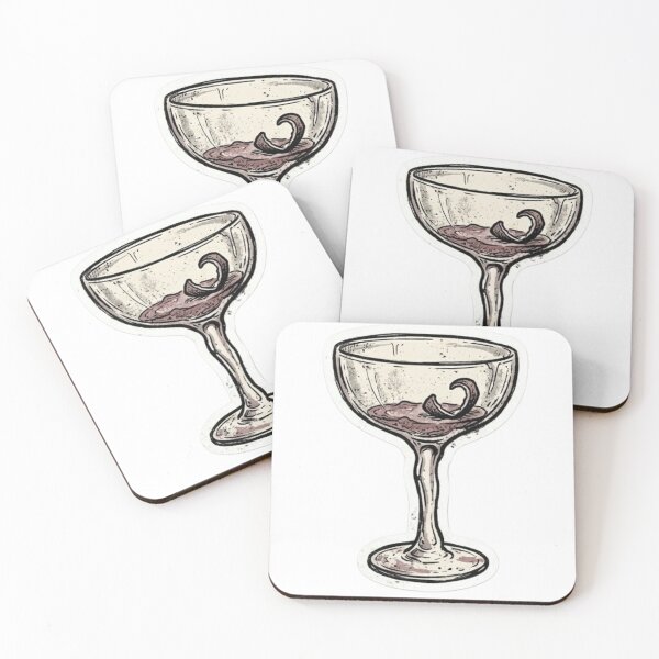 Item preview, Empty Glass Completely Done Sticker designed and sold by uglyAFstickers.