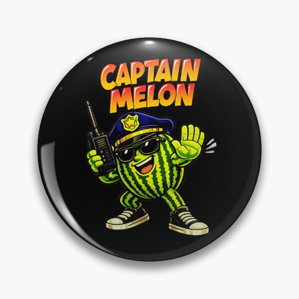 Item preview, Captain Melon | Force Fruits Action Cartoon designed and sold by GreennieArt.