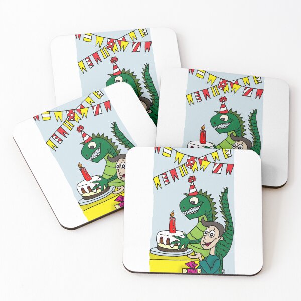 Item preview, Jurassic Party Cakeosaurus – Funny Dino Birthday Bash Meme Art designed and sold by MyxaART.