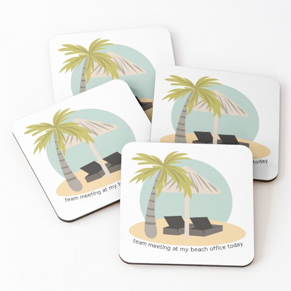 Item preview, Team Meeting at my Beach Office today designed and sold by Noydee Red Salavan.