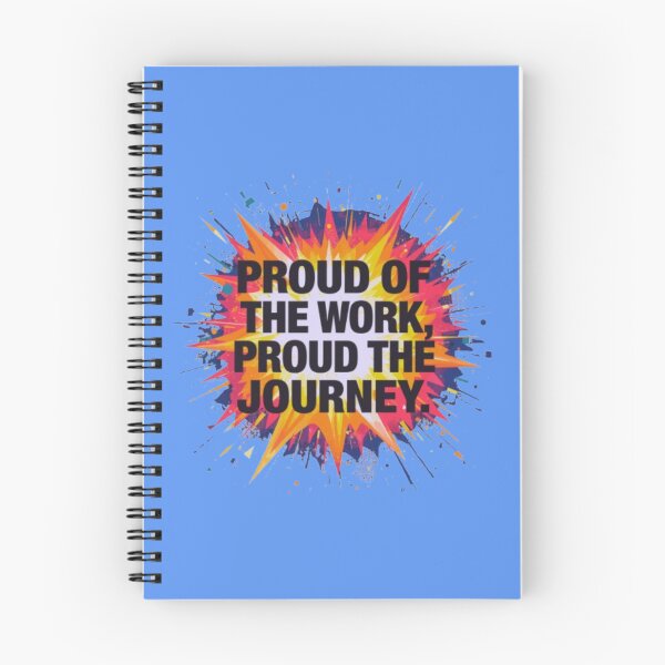Item preview, Proud Of The Work Proud The Journey Abstract Splatter Art designed and sold by Miheerala.