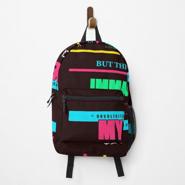 Item preview, My Vibe Is Broken But The Aesthetic Is Immaculate Funny Art designed and sold by Mega-Shopping.