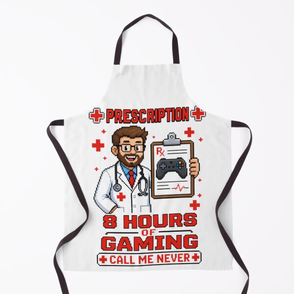 Item preview, Retro Gaming Prescription Pixel Art designed and sold by RetroPixel Apparel.