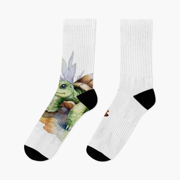 Item preview, Watercolor Turtle Illustration designed and sold by CAC Graphics.