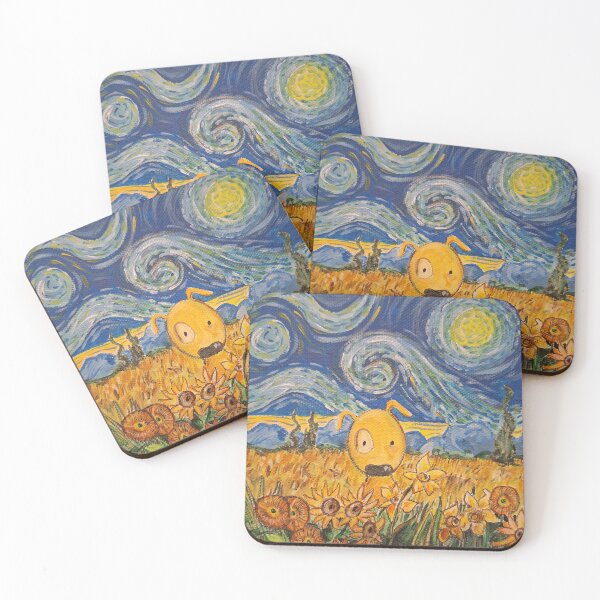 Item preview, Starry Night yelodoggie designed and sold by yelodoggie art.