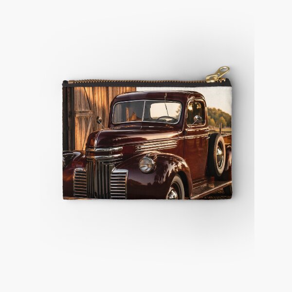 Item preview, Vintage Red Pickup Truck Rustic Barn Country Farmhouse Art designed and sold by LoveNurseries.