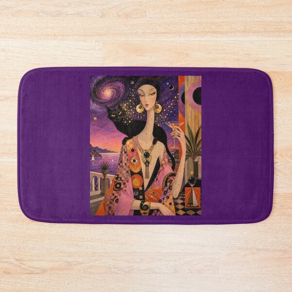 Item preview, Beautiful girl with a cat. designed and sold by Natalia-Vlad.