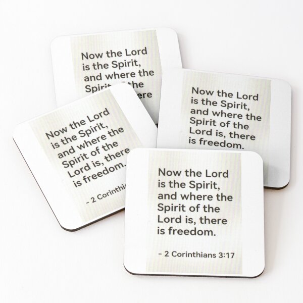 Item preview, Corinthians 3:17 designed and sold by di-Vera-Rosati.