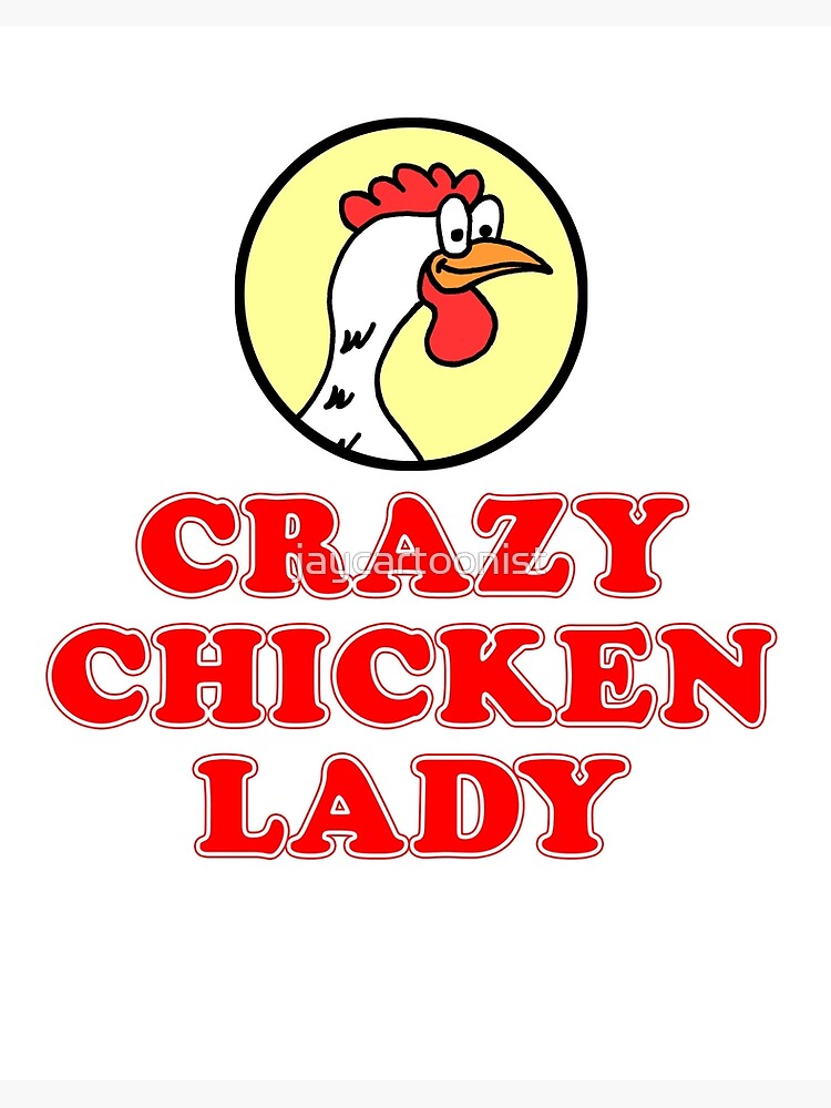 cartoon crazy chickens