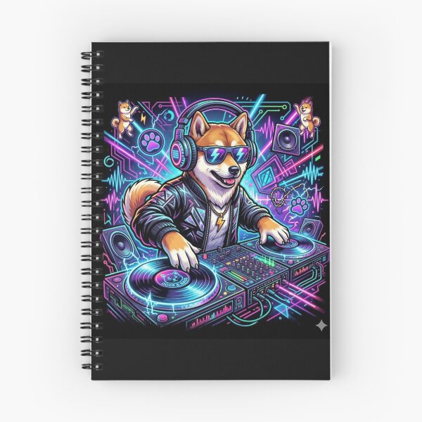 Item preview, Techno doge designed and sold by RaveWaveDesign.
