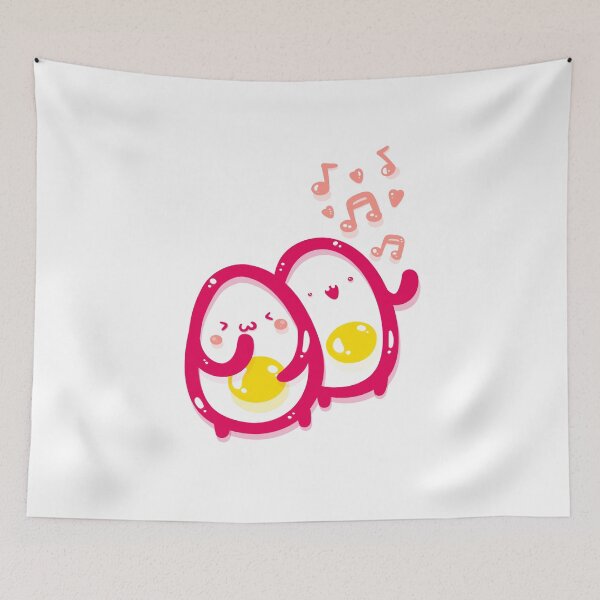 Item preview, Eggously Love Song | Kawaii Singing Duet designed and sold by eggously.