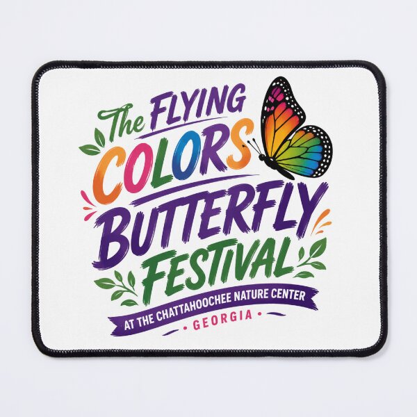 Item preview, Flying Colors Butterfly Festival Georgia Nature designed and sold by Combat Skies.