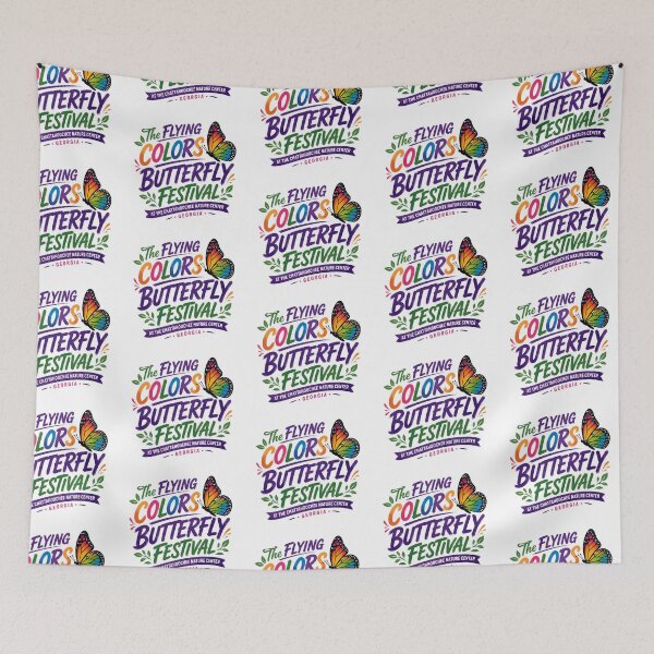 Item preview, Flying Colors Butterfly Festival Georgia Nature designed and sold by Combat Skies.