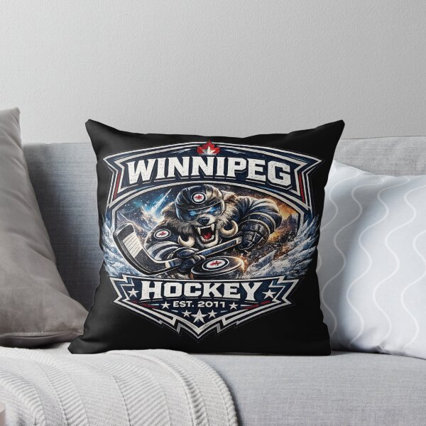 Item preview, Winnipeg Hockey Ice Storm Logo | Northern Hockey Fan Design designed and sold by TKOprintdesigns.