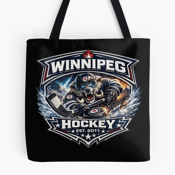 Item preview, Winnipeg Hockey Ice Storm Logo | Northern Hockey Fan Design designed and sold by TKOprintdesigns.