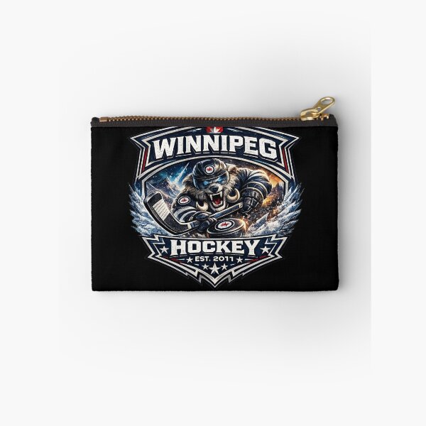 Item preview, Winnipeg Hockey Ice Storm Logo | Northern Hockey Fan Design designed and sold by TKOprintdesigns.