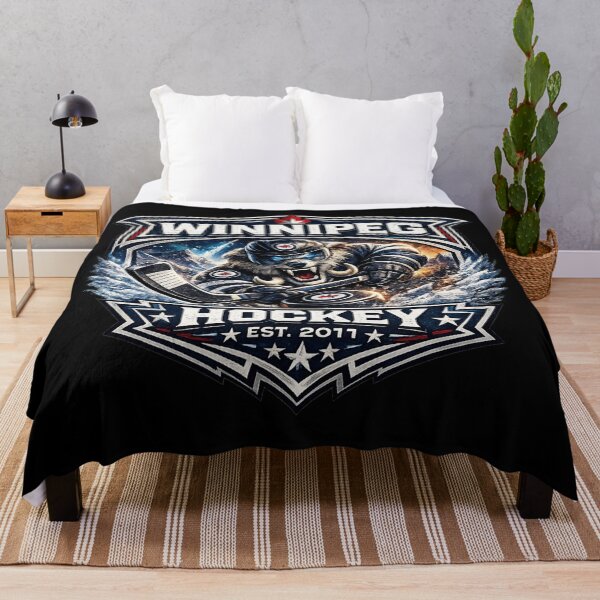 Item preview, Winnipeg Hockey Ice Storm Logo | Northern Hockey Fan Design designed and sold by TKOprintdesigns.