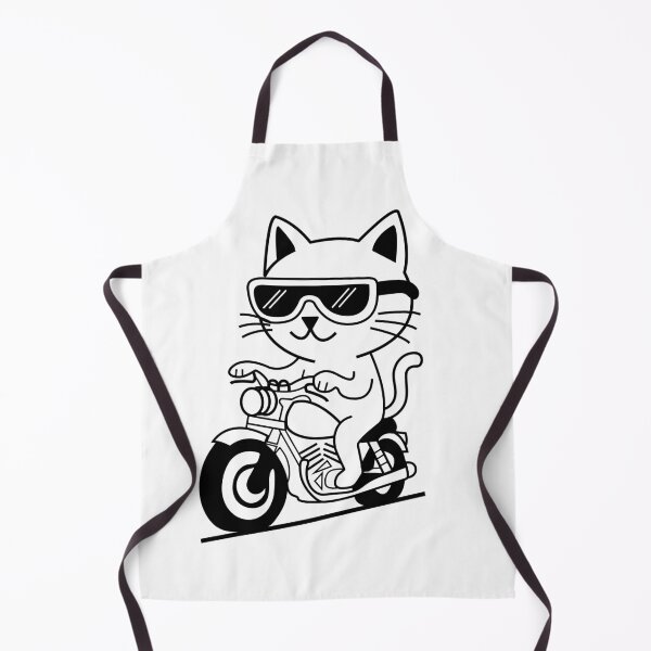 Item preview, Adventure Cat on a Motorcycle designed and sold by MADBULL7.