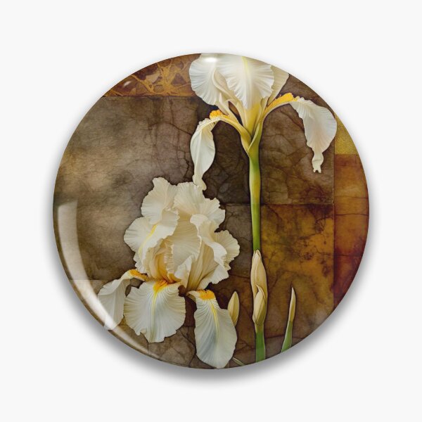 Item preview, Iris..White designed and sold by ©Janis Zroback.