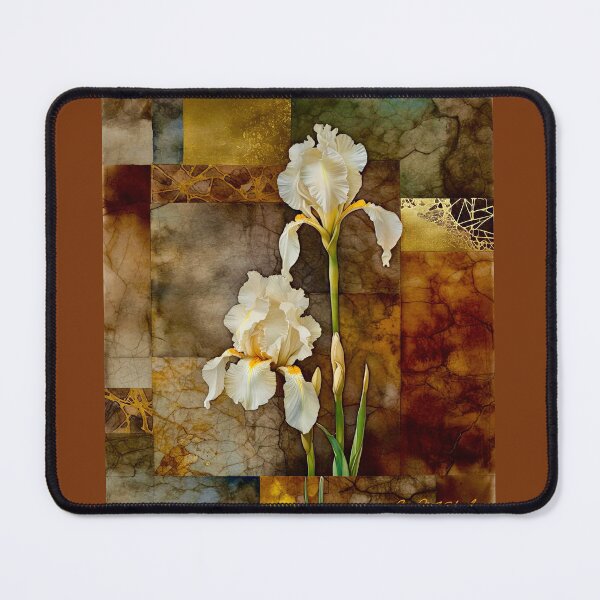 Item preview, Iris..White designed and sold by ©Janis Zroback.