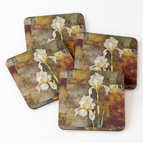 Item preview, Iris..White designed and sold by ©Janis Zroback.