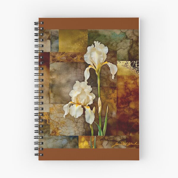 Item preview, Iris..White designed and sold by ©Janis Zroback.