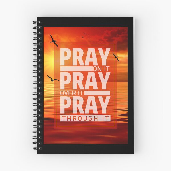 Item preview, Pray Thought It Spiritual Sunset Ocean designed and sold by SalonOfArt.