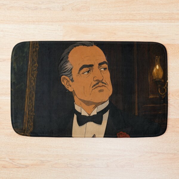Item preview, Elegant Mafia Gentleman with Cat Vintage Noir Art designed and sold by  Hollow Moon Studios..